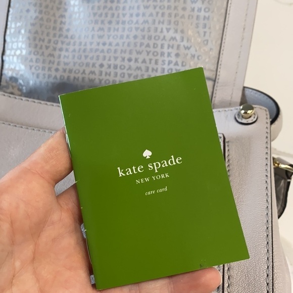 Kate Spade Medium Rianne Crossbody Bag Gray White - Picture 11 of 14